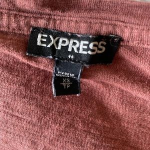 Express tie front top